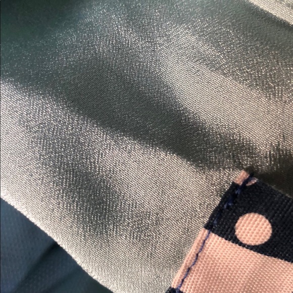 Comme Toi Blue Knee-length Toile Skirt - Picture 6 of 7